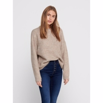 ONLY Strikket Pullover Zoey Woodsmoke